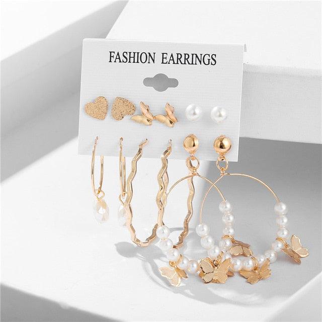 Trendy Bohemian Earrings Set for Women - Hot Sale Fashion Jewelry - dealskart.com.au