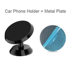 Untoom Car Phone Holder Magnetic Universal Magnet Phone Mount for iPhone X Xs Max Samsung - dealskart.com.au