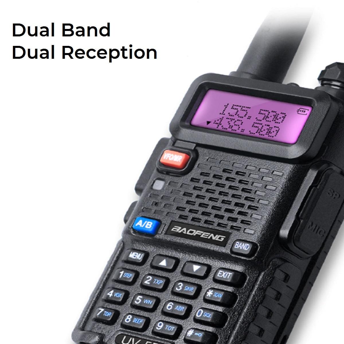 UV-5R Professional Walkie Talkie - Dual Band. - dealskart.com.au