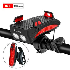 WEST BIKING 4-in-1 Multipurpose Bike Light with Power Output - dealskart.com.au