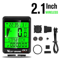 WESTBIKING Multifunction Speedometer and Stopwatch for Cycling - dealskart.com.au