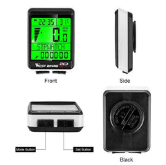 WESTBIKING Multifunction Speedometer and Stopwatch for Cycling - dealskart.com.au