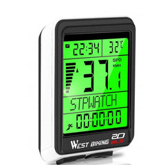 WESTBIKING Multifunction Speedometer and Stopwatch for Cycling - dealskart.com.au