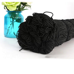 White/Black Elastic Rope for DIY Sewing Accessories - dealskart.com.au