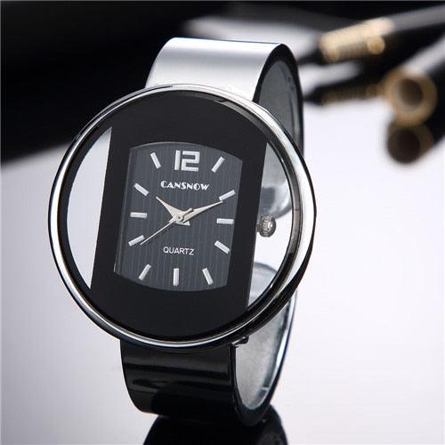 Women’s Modern Stylish Luxury Bracelet Wristwatch - dealskart.com.au