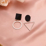 X&P Women's Marble and Pearl Earrings - Dangle Drop Hoop - dealskart.com.au